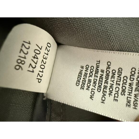 J. Jill silk linen gray vest small Petite NWT - Picture 9 of 9